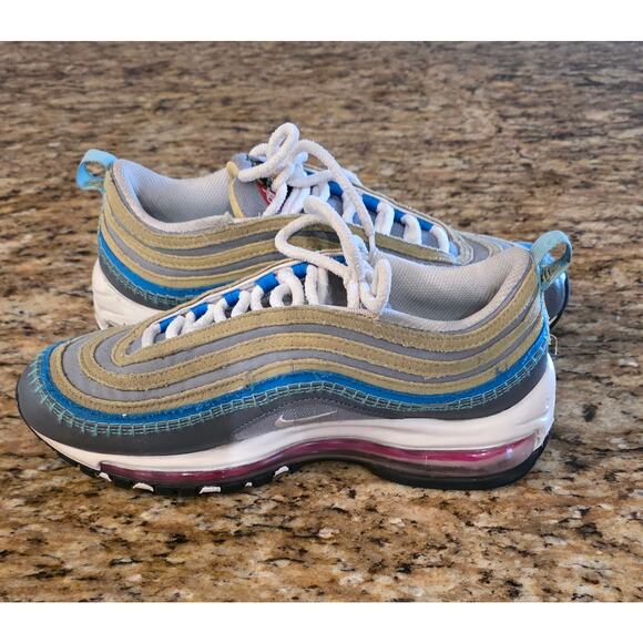 Nike Air Max 97 SE (GS) Iron Grey / Air Sprung / Phantom - Youth US 6Y - Picture 8 of 14